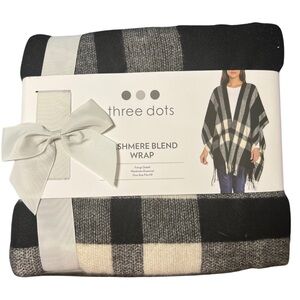 Three Dots Cashmere Blend Wrap